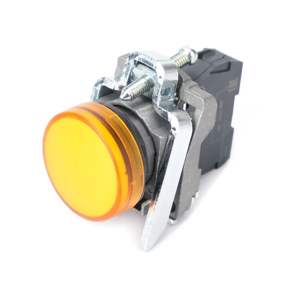 Лампа сигнальная в сборе модульная 22 мм желтая 230-240В АС SE (Systeme) SB4BVM5