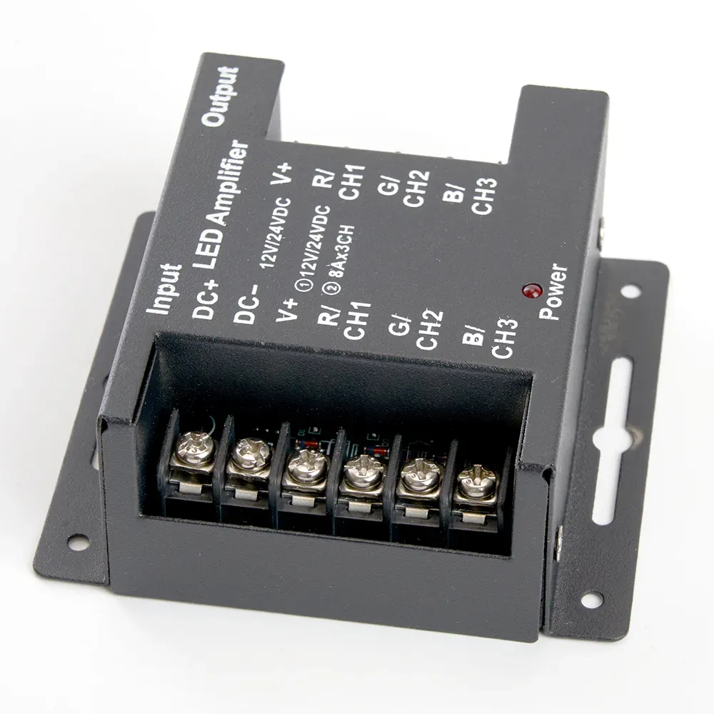 Усилитель к LED ленте RGB,12/24v Feron