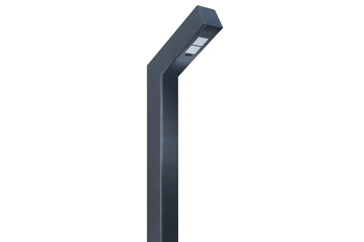 Светильник LED БУК (СТУ) 10Вт 1500Лм 4,0К КСС Д наклон консоли 60 град. прозрачный рассеиватель IP65 высота 1м ЛЕД-Эффект LE-СТУ-51-010-4285-65Д