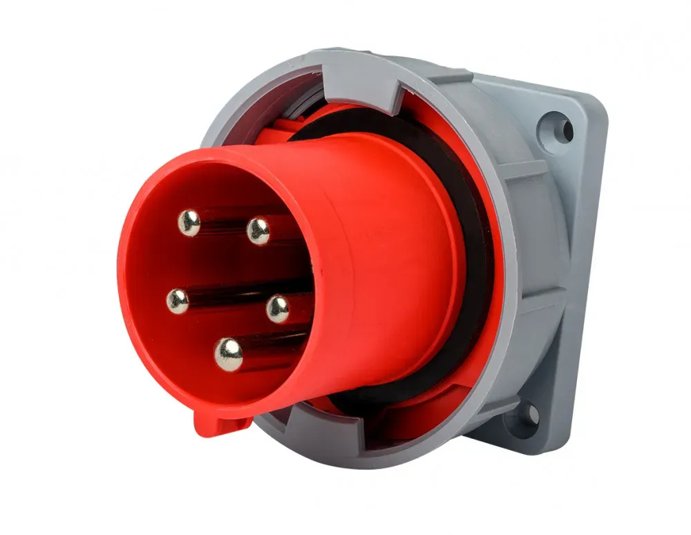 Вилка для скрытой проводки 3р+ре+n 32а 380в ip67 вщ-103 DEKRAFT 26242DEK