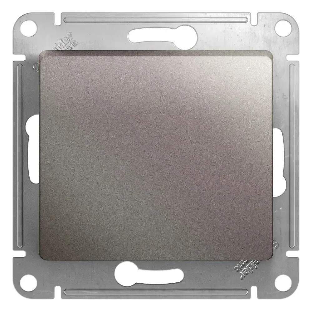 GLOSSA выключатель 1-клавишный механизм сх.1 платина SE (Потенциал) GSL001211