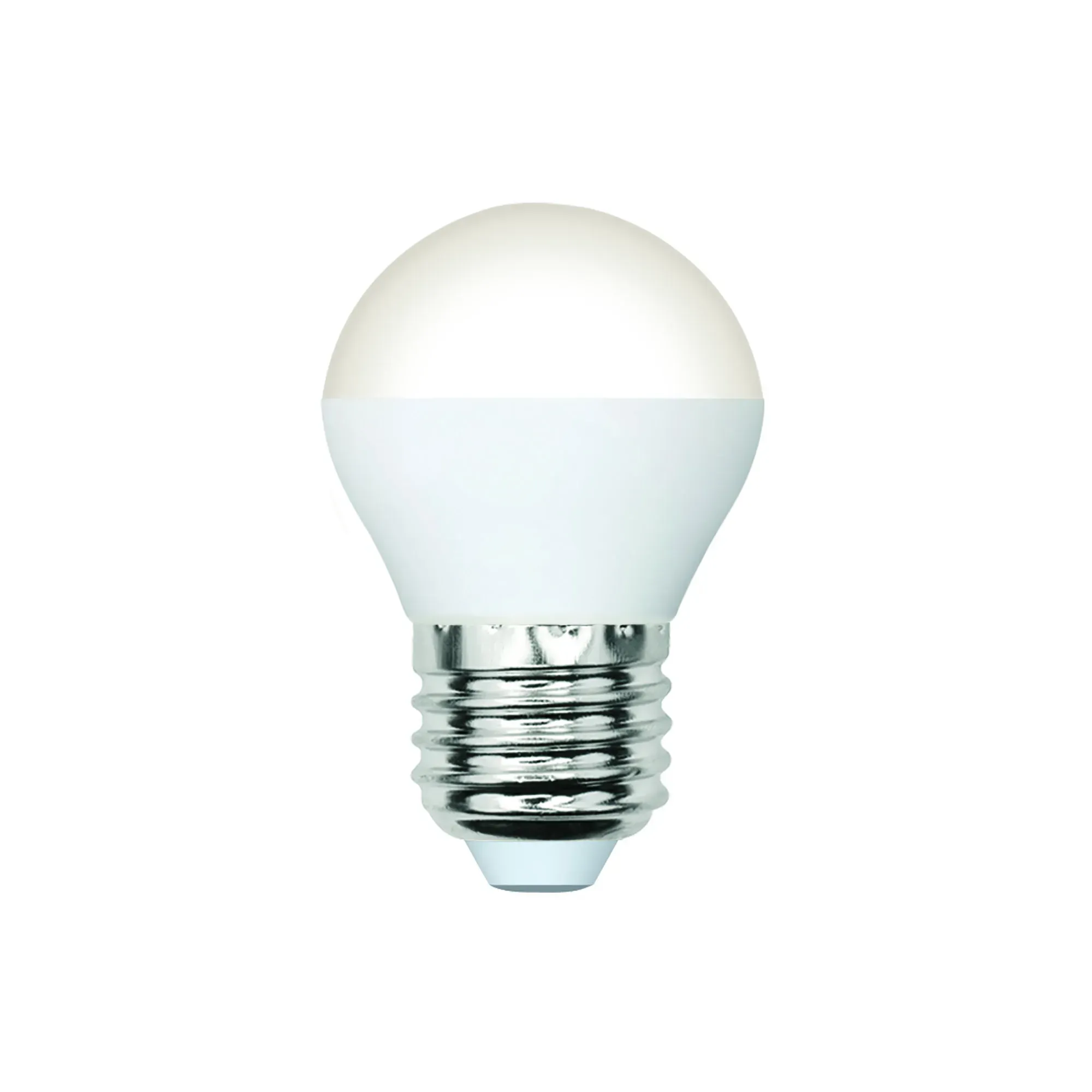 Лампа светодиодная LED-G45-5W/4000K/E27/FR/SLS Форма шар матовая Белый свет (4000K) ТМ Volpe Uniel ul-00008804