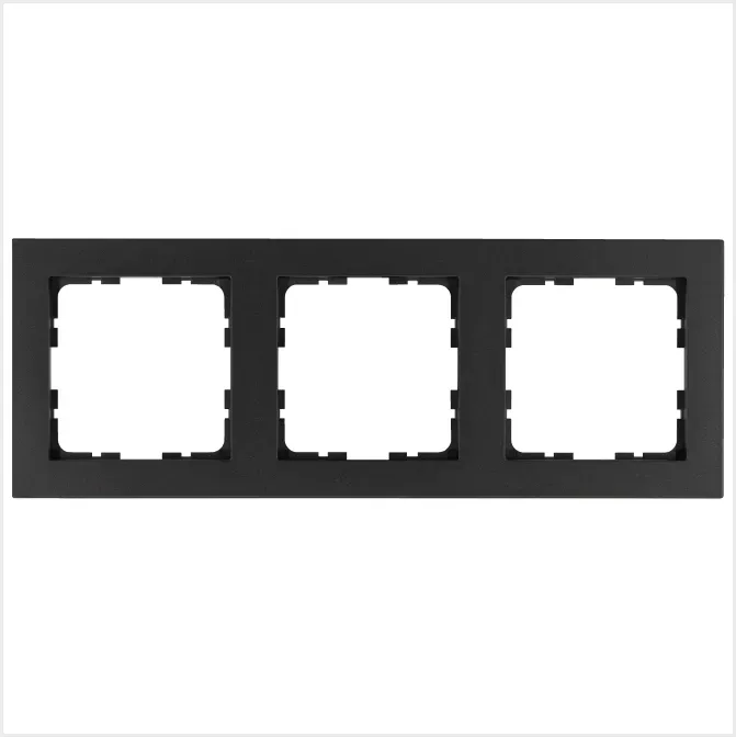 Рамка G-Classic 3-постовая, цвет Антрацит Jasmart G1003B