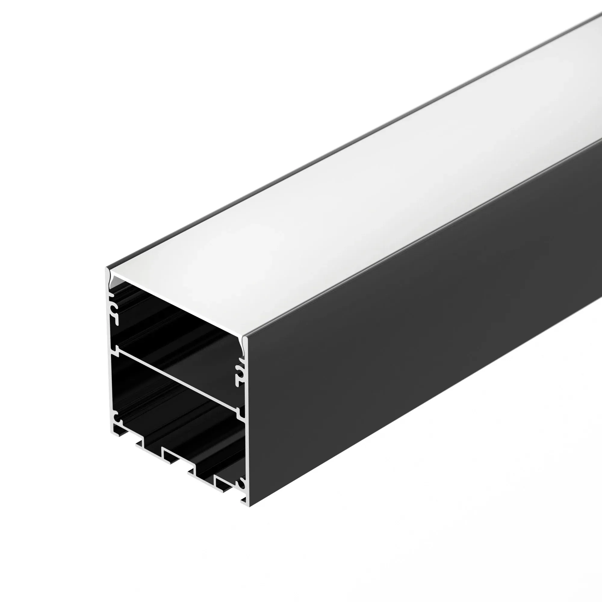 Профиль LINE-S-5050-2000 BLACK (Arlight, Алюминий) Arlight 041839