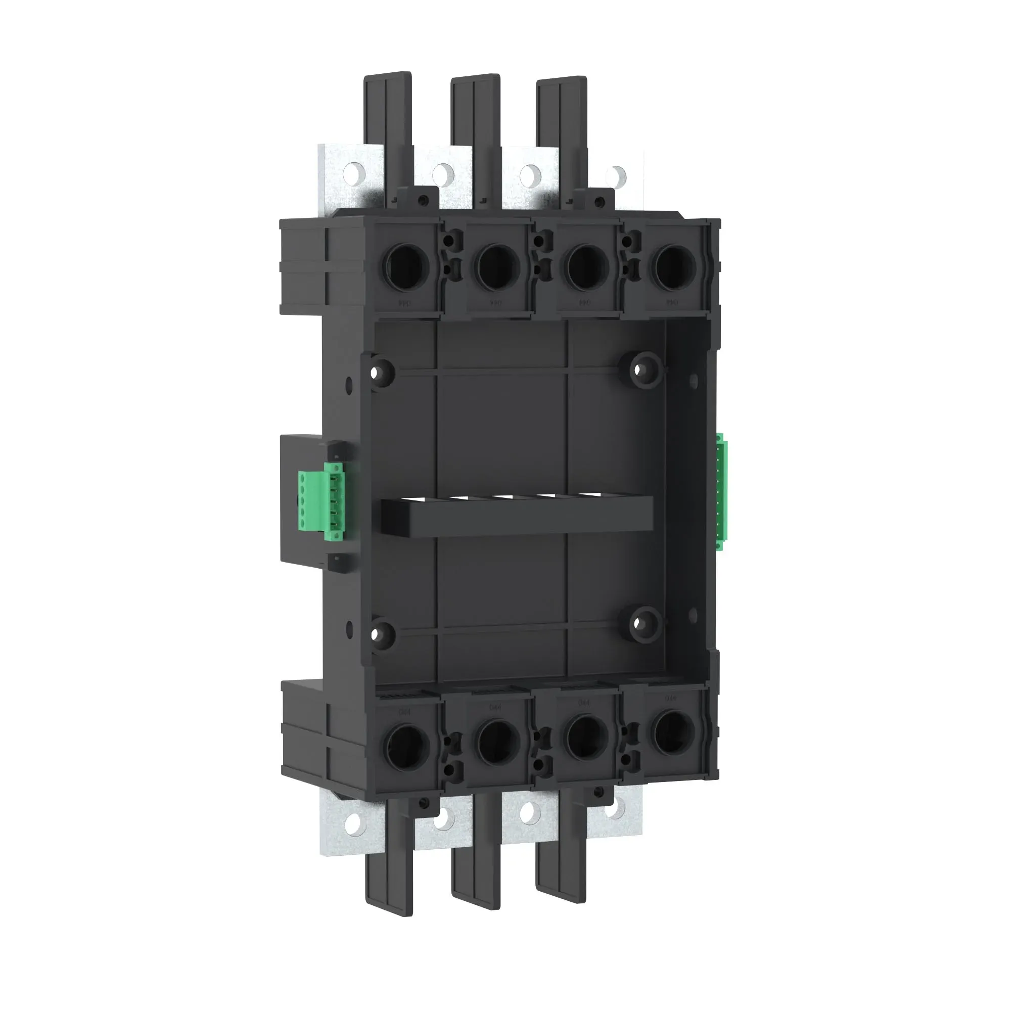 Втычное основание фронт. подкл. для mnx400/630 4p ДКС TDM-MNX630-4P-F