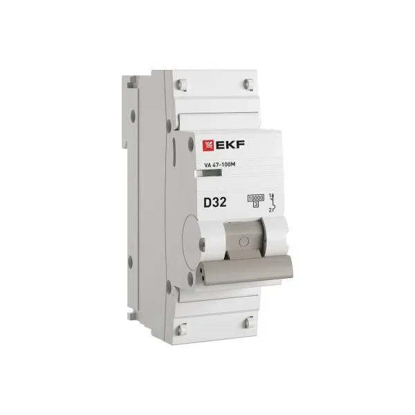 Авт. выкл. 1p 32а (d) 10ka ва 47-100m без тепл. расцепит. ekf proxima EKF MCB47100M-1-32D-PRO