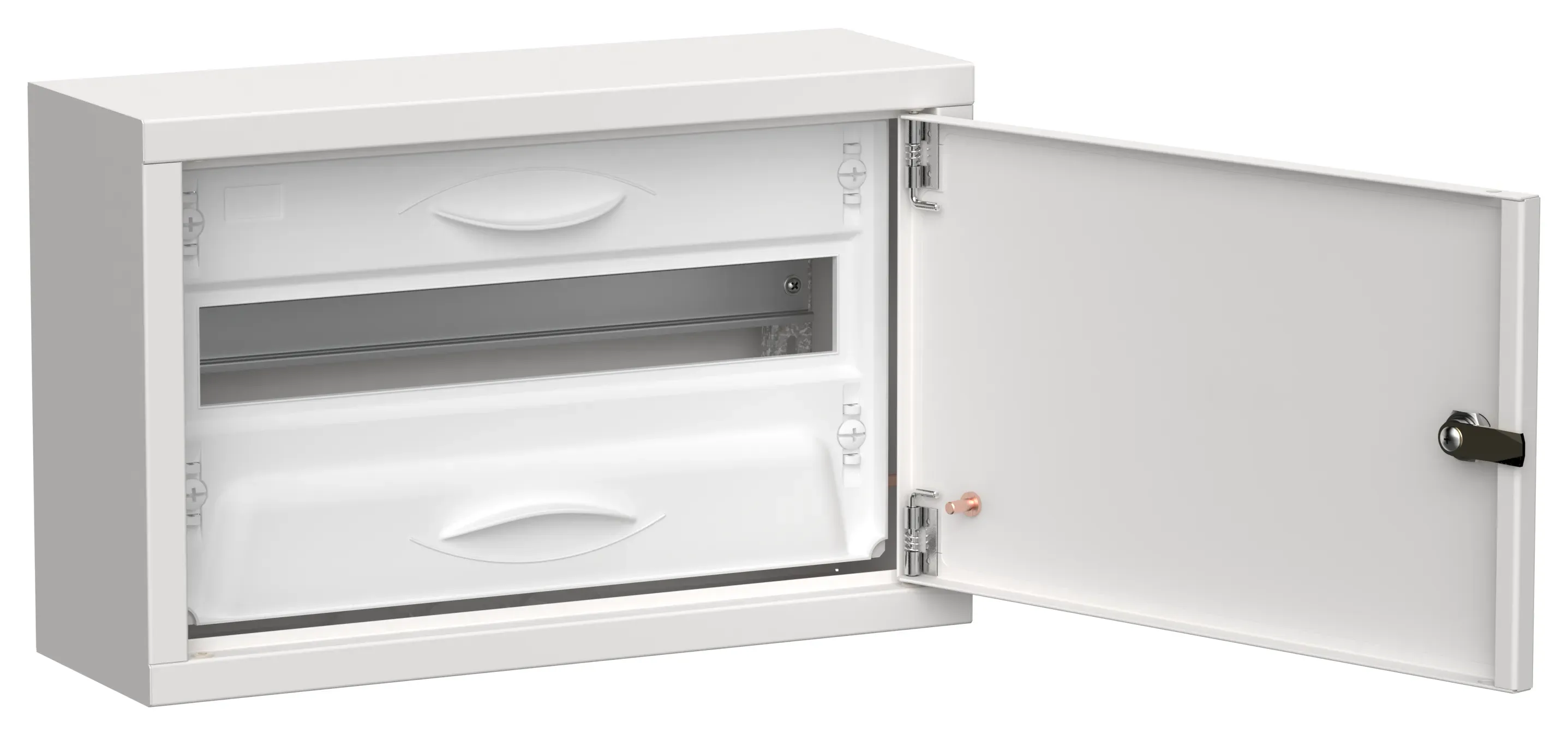 Titan 5 корпус металлический щрн-18 (1х18) 268х420х140мм ip31 белый (одна дверь) iek IEK TI5-50-N-018-31