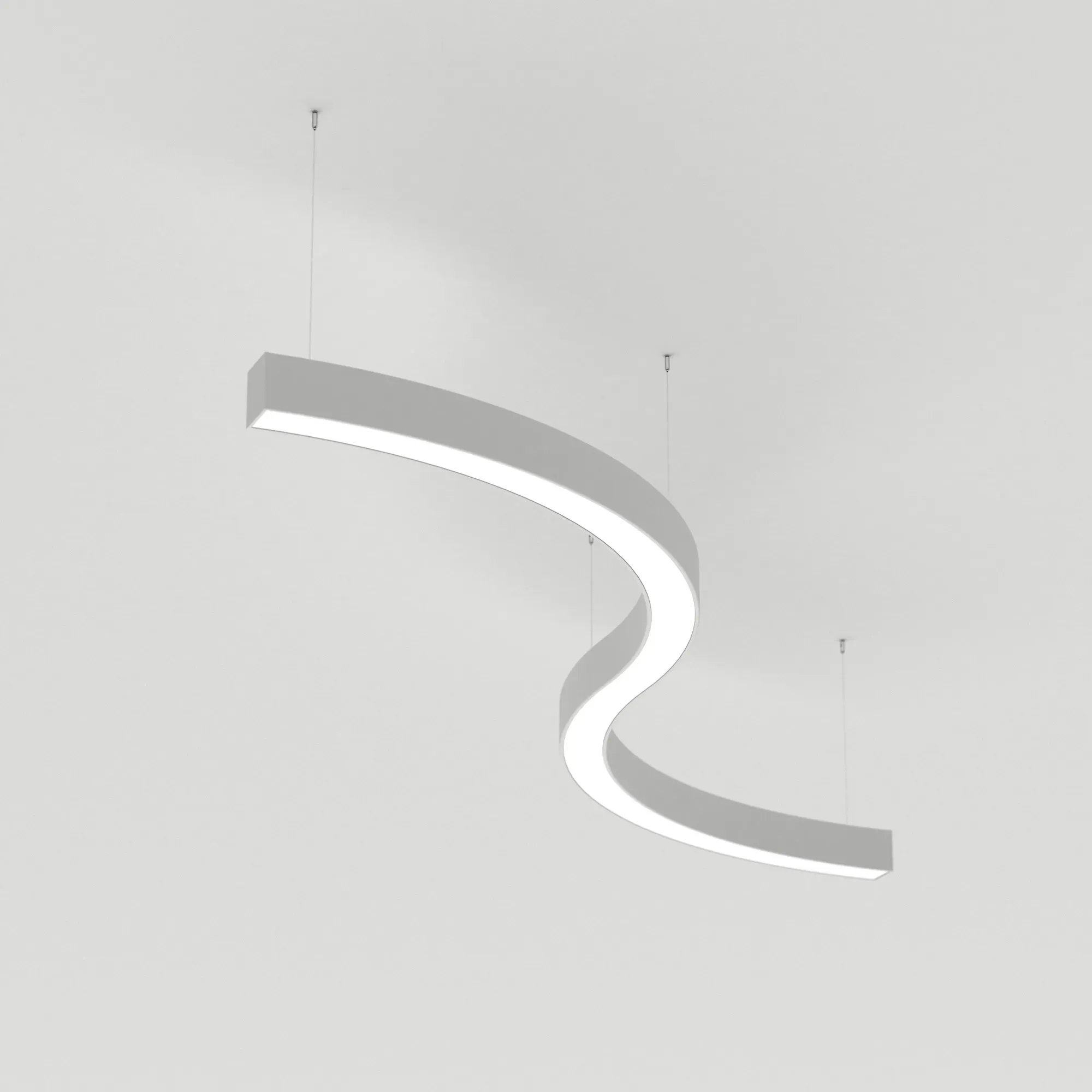 Светильник SP-LINE-HANG ARC-S3535-D800-65W Warm3000 (WHITE, 230V) (металл) Arlight 034051(1)