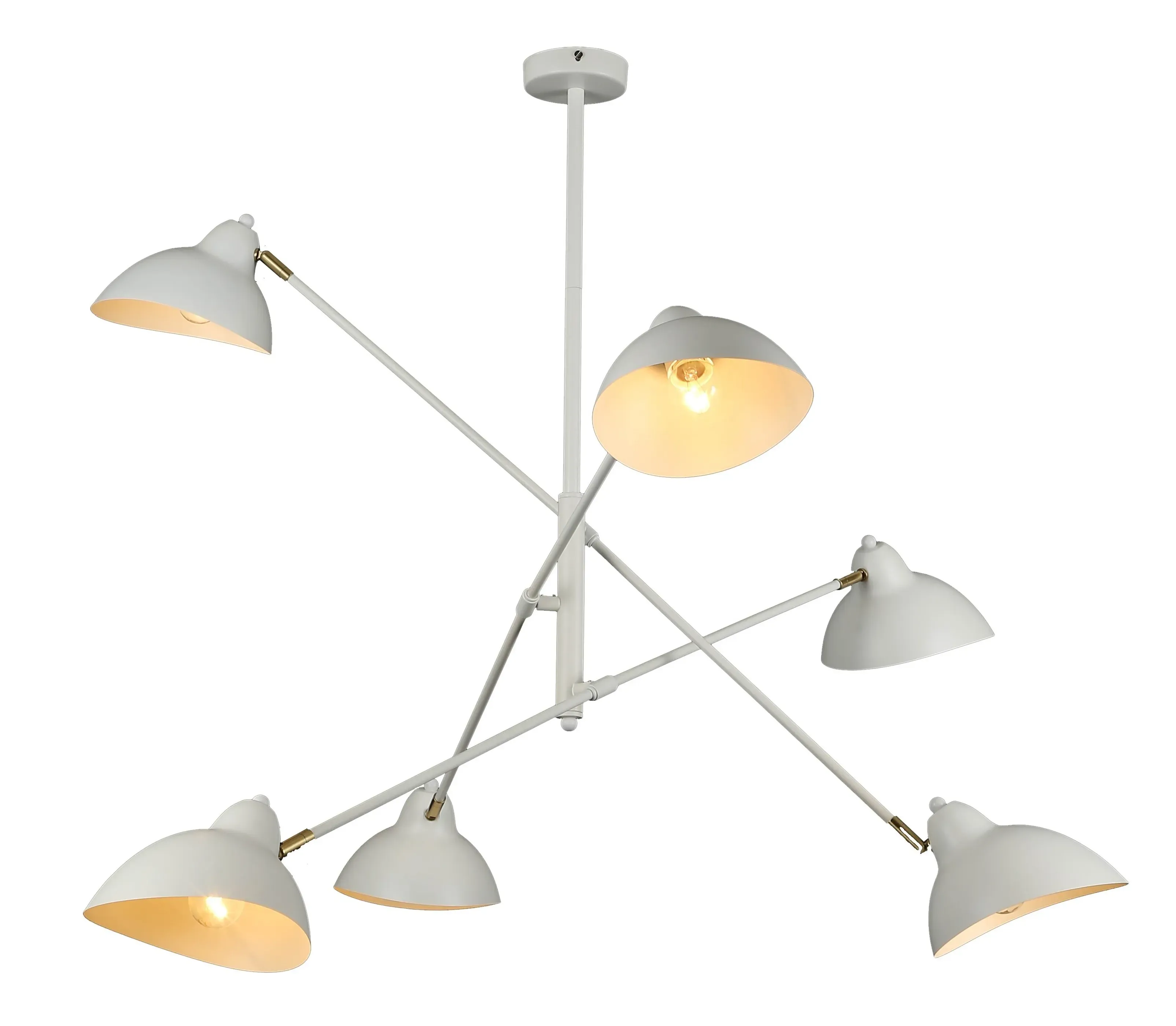 Люстра Hattie 4102-306 6 х Е14 40 Вт дизайн Rivoli Б0055675