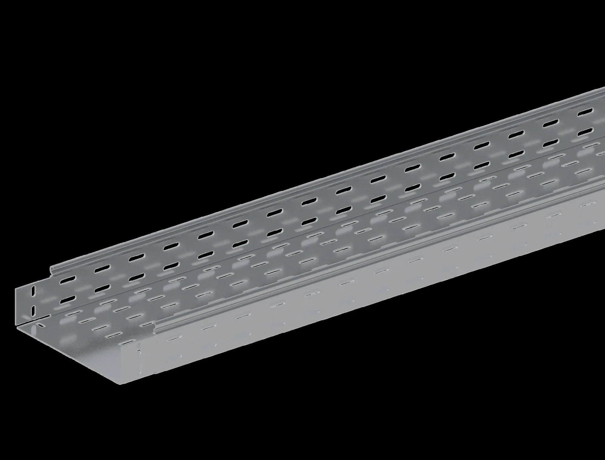 Лоток перф. 300х50-1,2 l3000 быстрый монтаж inox (aisi304) СОЭМИ Н0129152335