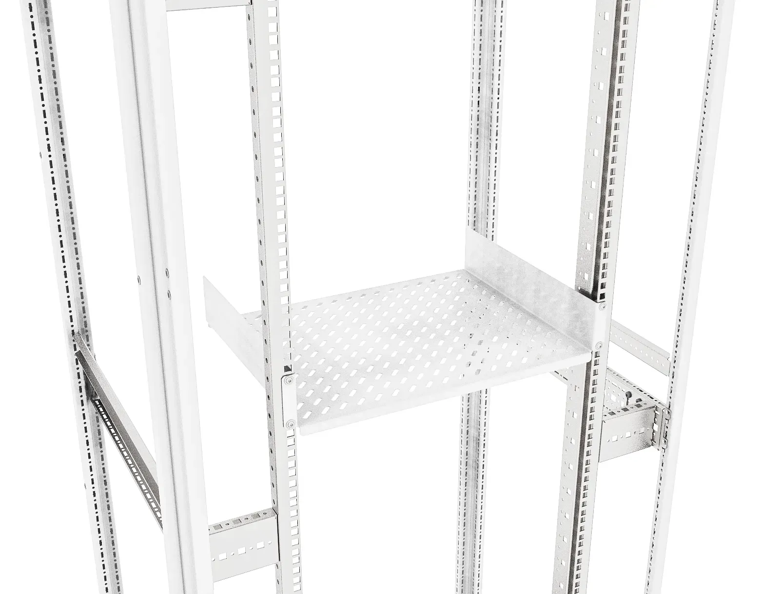 Полка для 19-дюймового оборудования с фронтальным креплением (25 кг) 350 мм RS52 УЗОЛА U0693452504