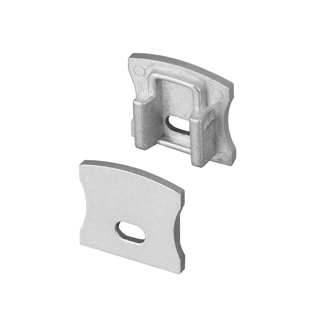 Заглушка ALU-SLIM-H15 с отверстием (ARL, Металл) Arlight 019449