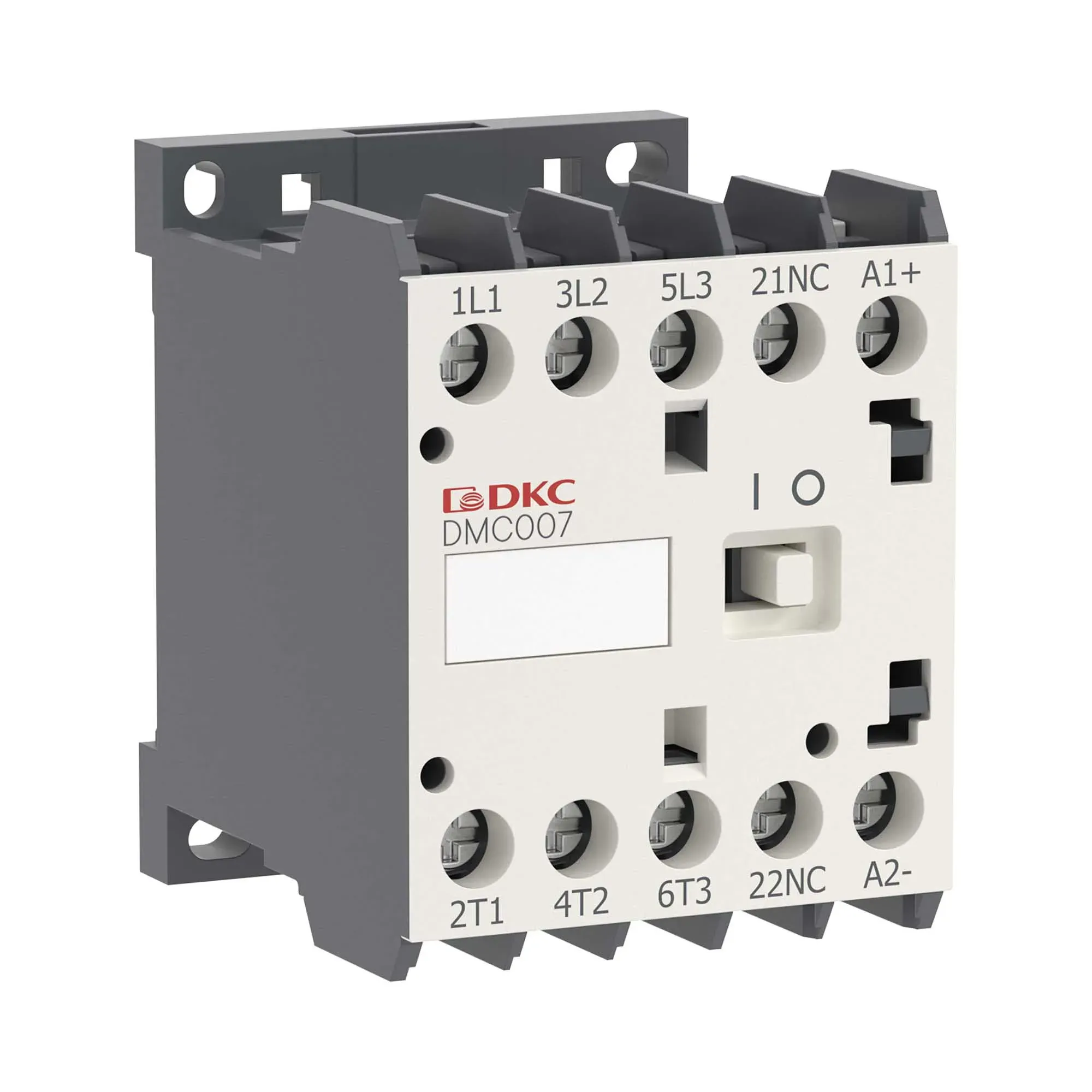 Миниконтактор YON DMC007 7A 3кВт AC3 3P кат. 12В DC 1НО DKC DMC007-3C10D012