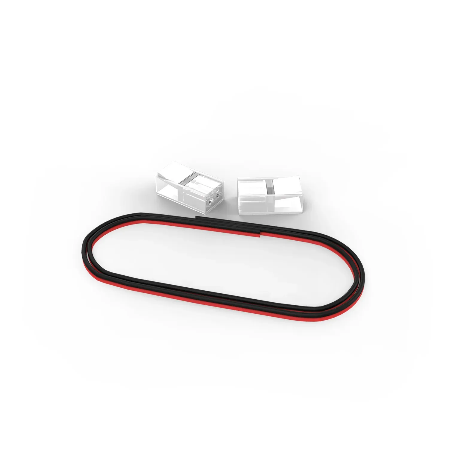 Набор коннекторов 2 клипсы провод 30 мм 8-10 мм IP20 Basic Gauss BT401