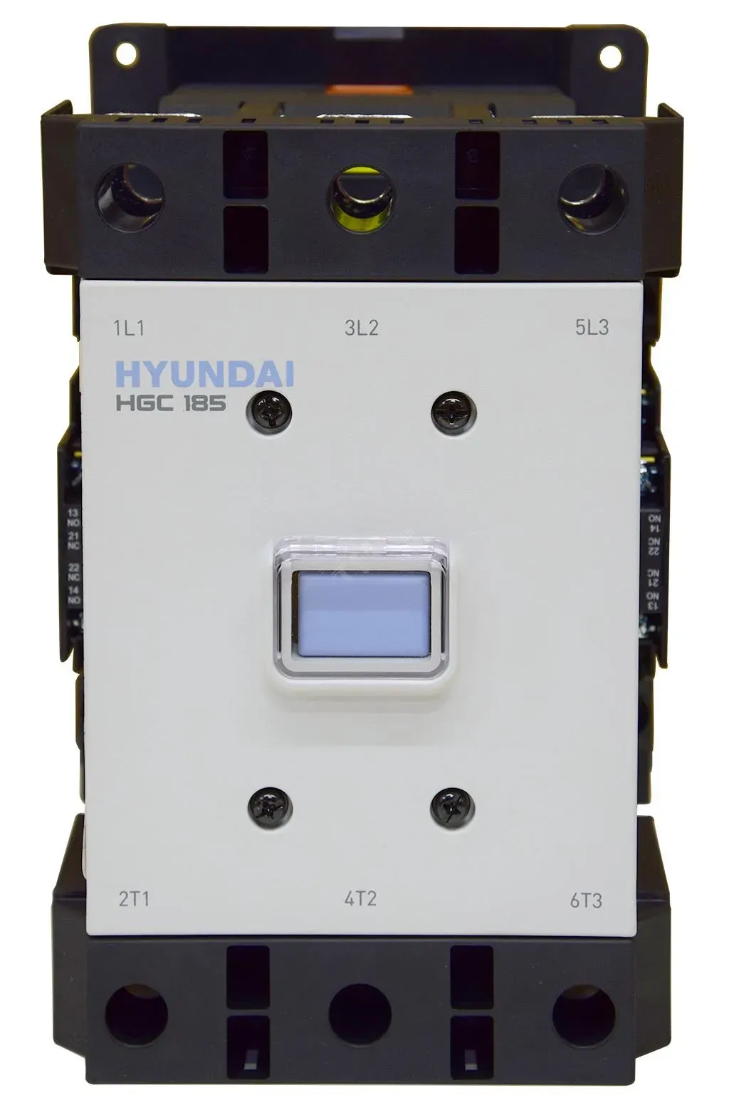 Магнитный контактор HGC185 22NS F440 185А 90кВт при АС3 (380-440В) кат. 380В АC 110-220 DC 2НО+2НЗ Элком 13.01.01.000598