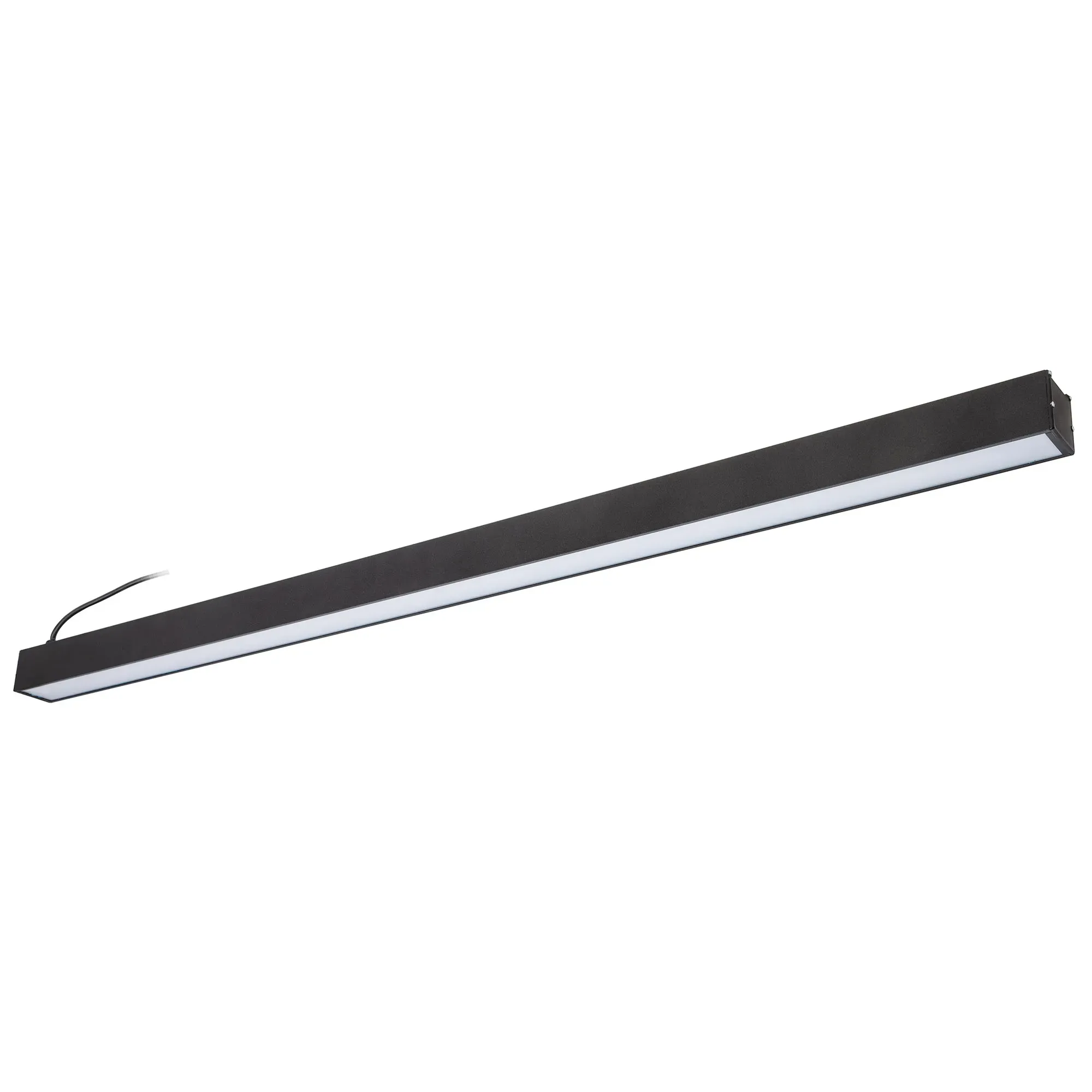 Светильник светодиодный линейный подвесной ULO-K10D 60W/5000K/L120  5600 лм IP65 BLACK Алюминий. Цвет черный. TM Uniel Uniel UL-00010362