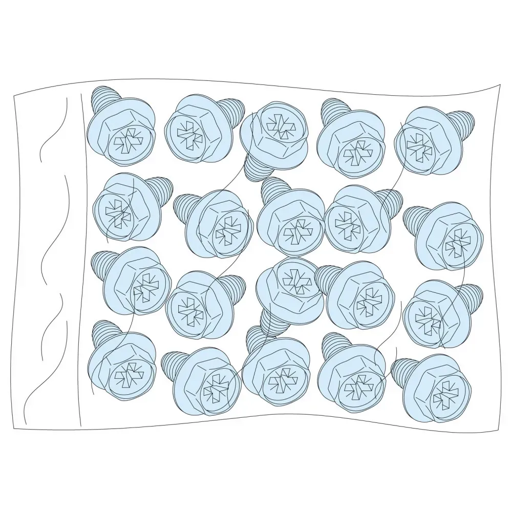 20 ВИНТОВ-САМОРЕЗОВ M5 SE (Schneider) LVS03183