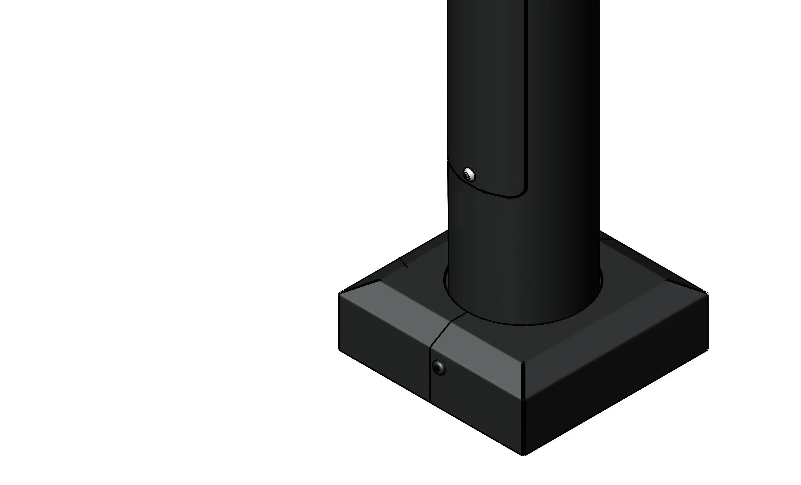 Цоколь декоративный BS 200(Д133) Axyforma 00-009088