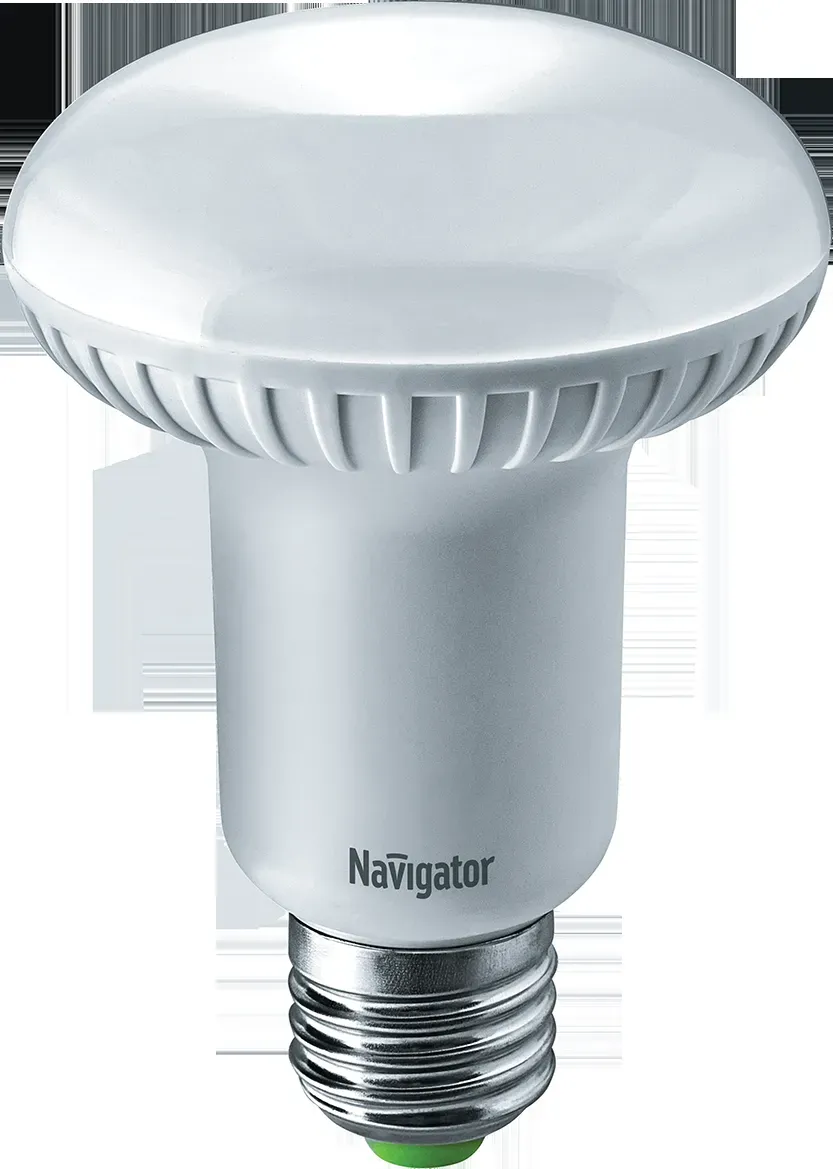 Лампа светодиодная led зеркальная 12вт e27 r80 белый NAVIGATOR GROUP 18786