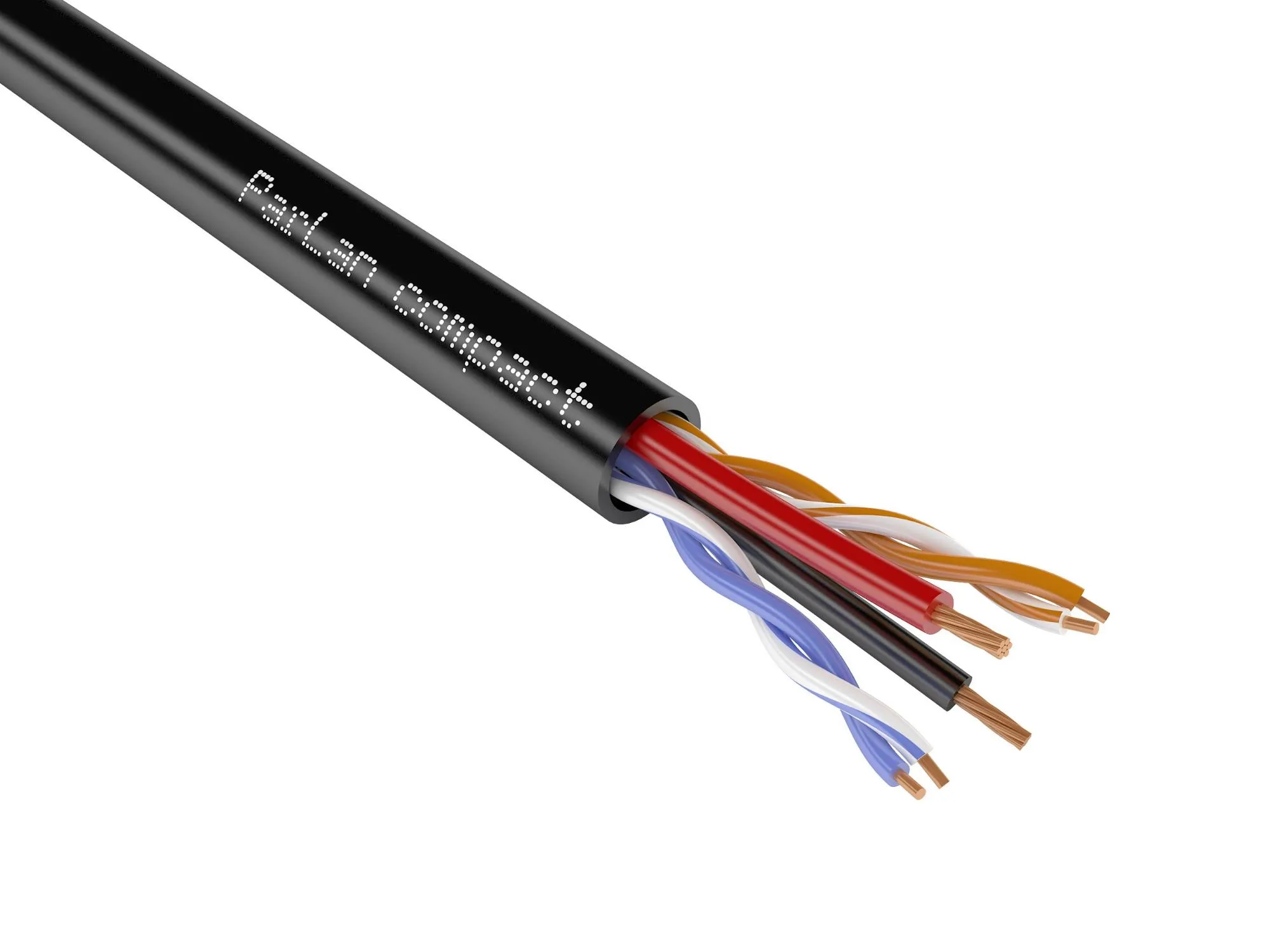 Кабель (провод) ParLan compact U/UTP2 Cat5e PE 2х0,50
