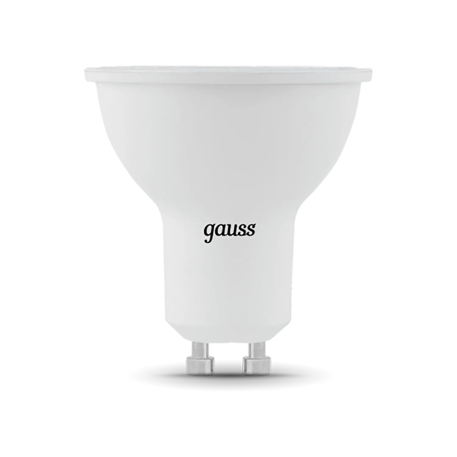 Лампа светодиодная LED 5 Вт 530 лм 6500К AC150-265В GU10 софит MR16 холодная диммируемая Black Gauss Gauss 101506305-D