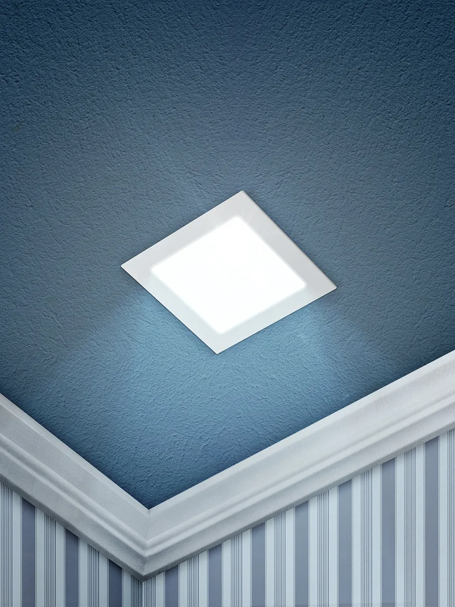 Светильник светодиодный квадратный LED 9W 220V 6500K LED 2-9-6K ЭРА ЭРА Б0019837