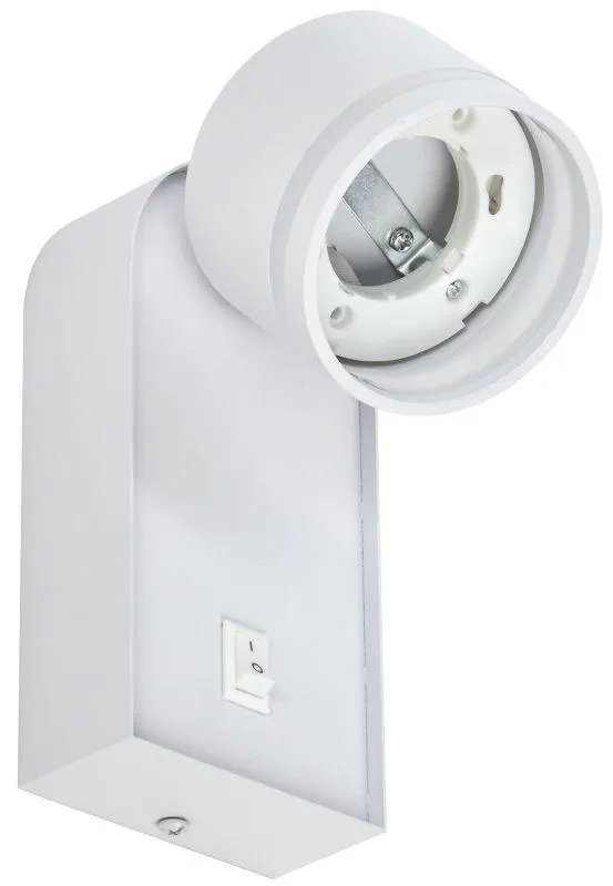 LIGHTING Светильник 4035 накладной настенный под лампу GX53 белый IEK IEK LT-UBB0-4035-GX53-1-K01