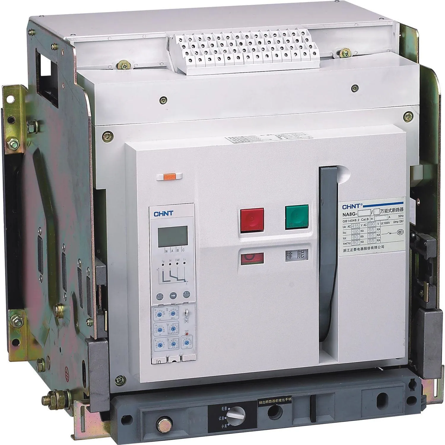 Воздушный авт. выкл. na8g-2500-1600h/3p выкат., 1600а, 80ка, тип h, ac230в r CHINT 915014