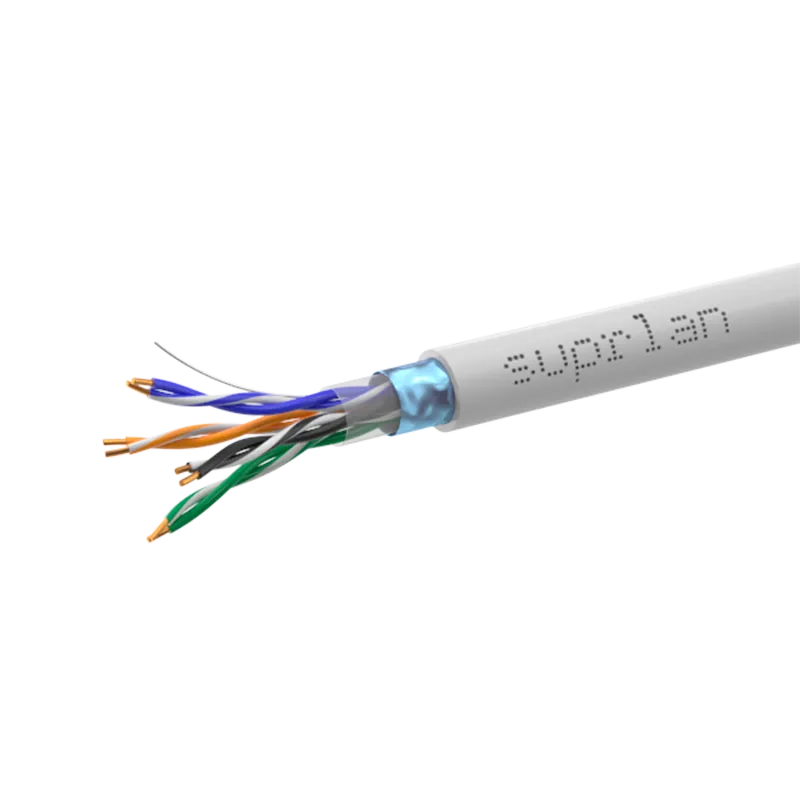 Витая пара SUPRLAN Standard F/UTP Cat.5e 4x2xAWG24 Cu нг(А)-LS In. 305м (RUS)