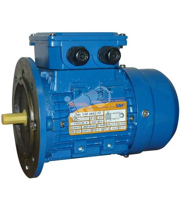 Электродвигатель 5АИ 56 В2 0.25/3000 IM 3081 Elcom 01.01.216682
