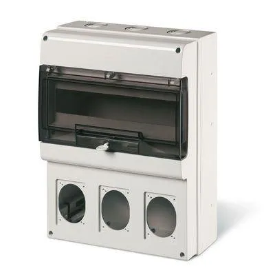 Корпус на 16 модулей и 3 поста  с основанием 70х87 мм. Тип M400 DKC DIS6724316