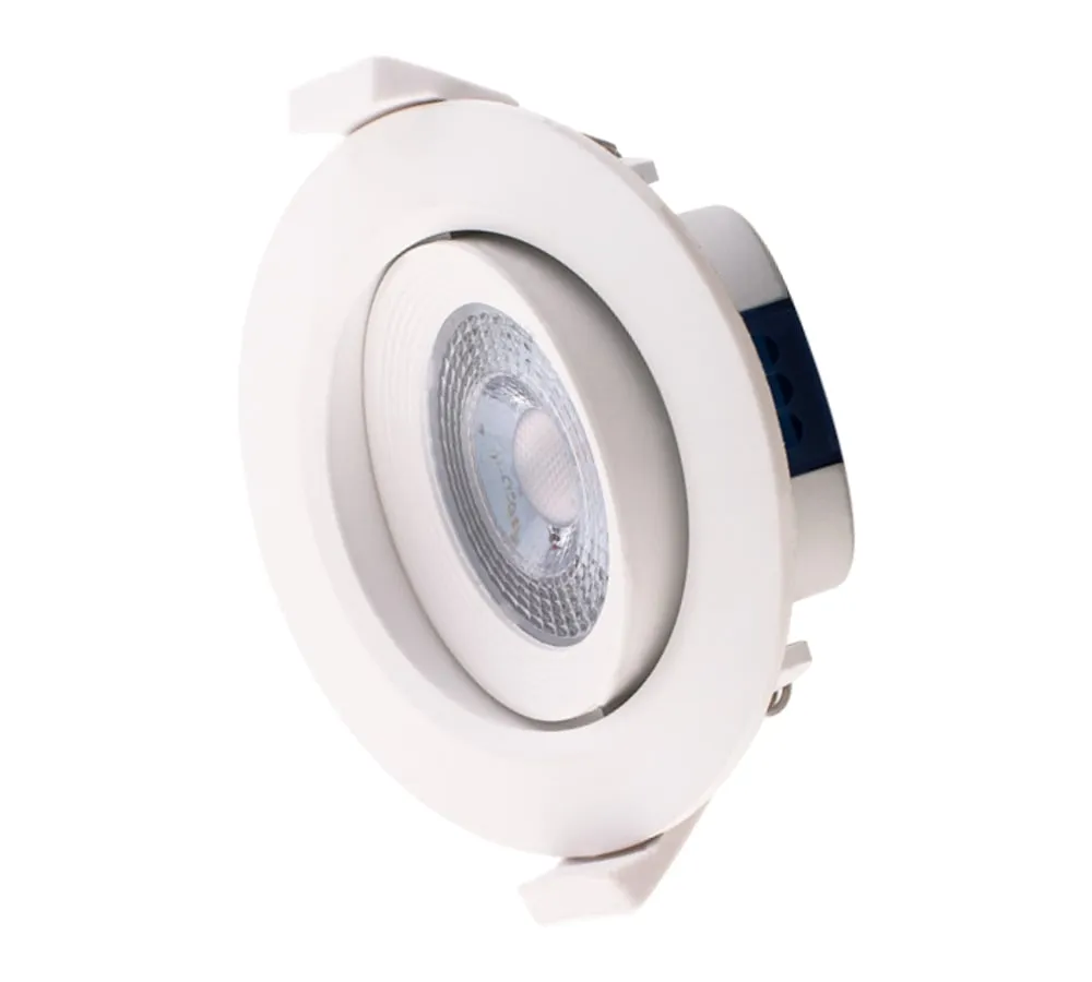 Светильник светодиодный ДВО-7W 4000K   490 Лм круг/поворот 38° IP40 Jazzway JazzWay 5004504