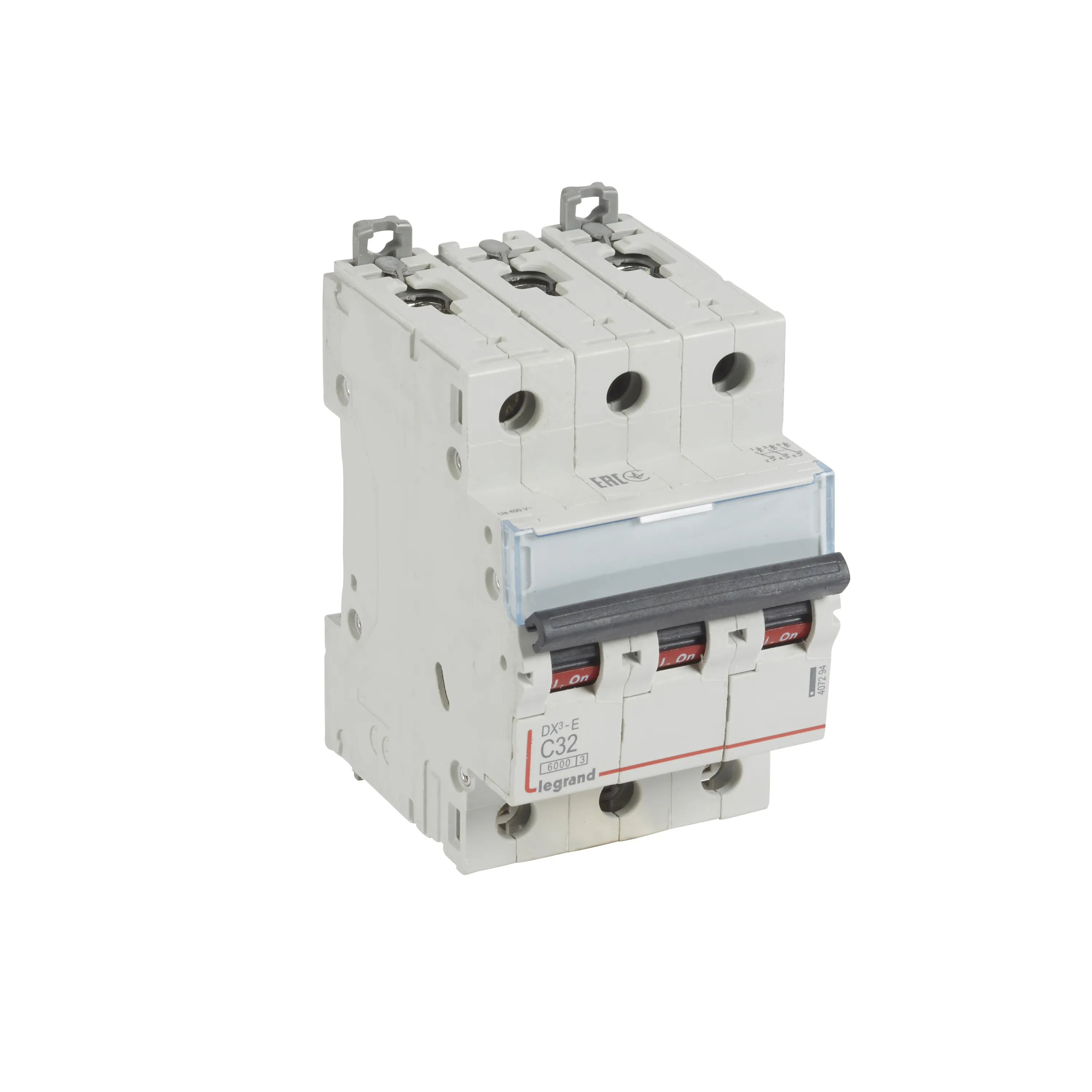 Выключатель автоматический трехполюсный 32а c dx3-e 6ка LEGRAND/DACCORD 407294