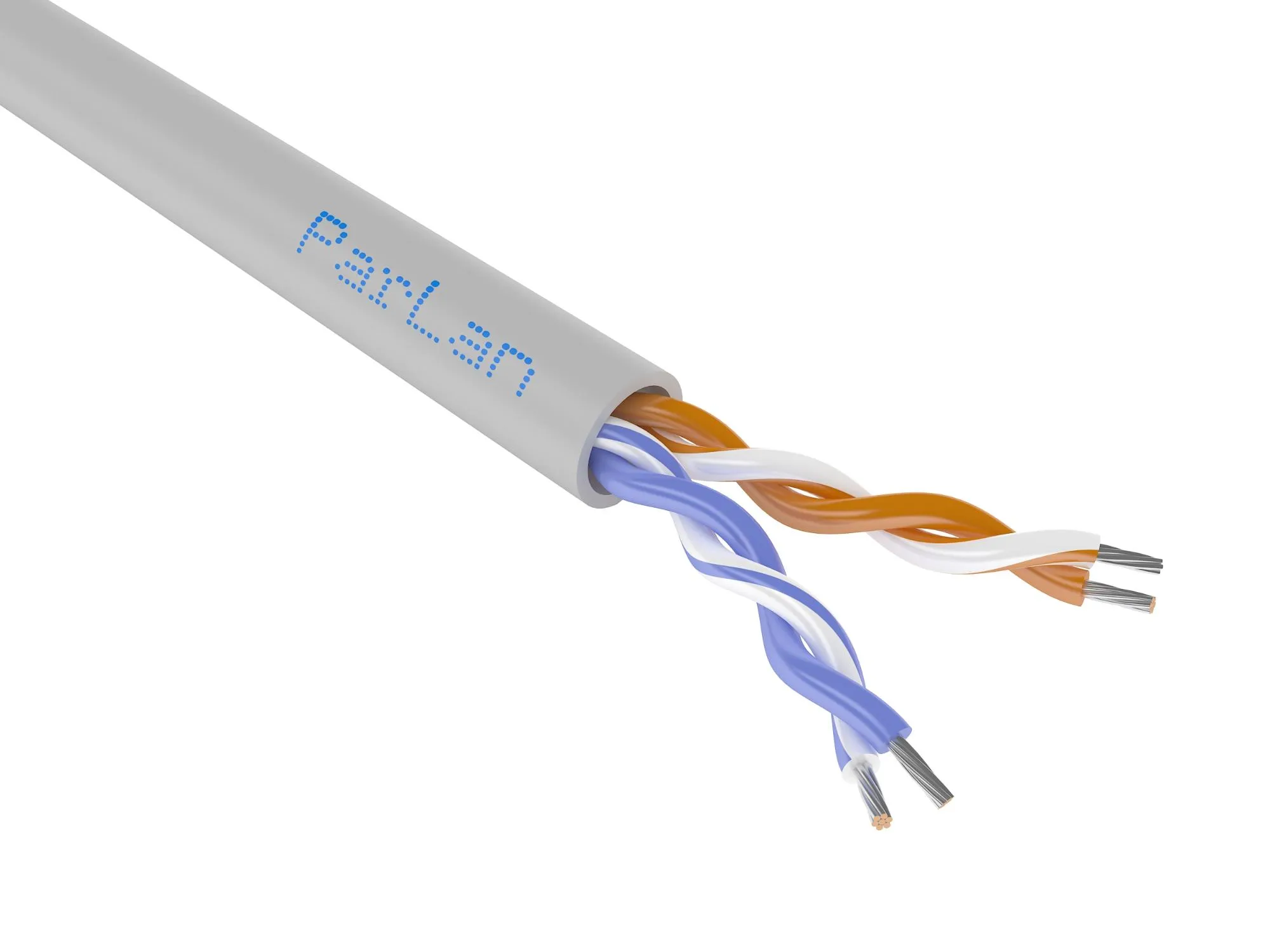 Кабель (провод) ParLan Patch U/UTP Cat5e PVC 2х2х0,60