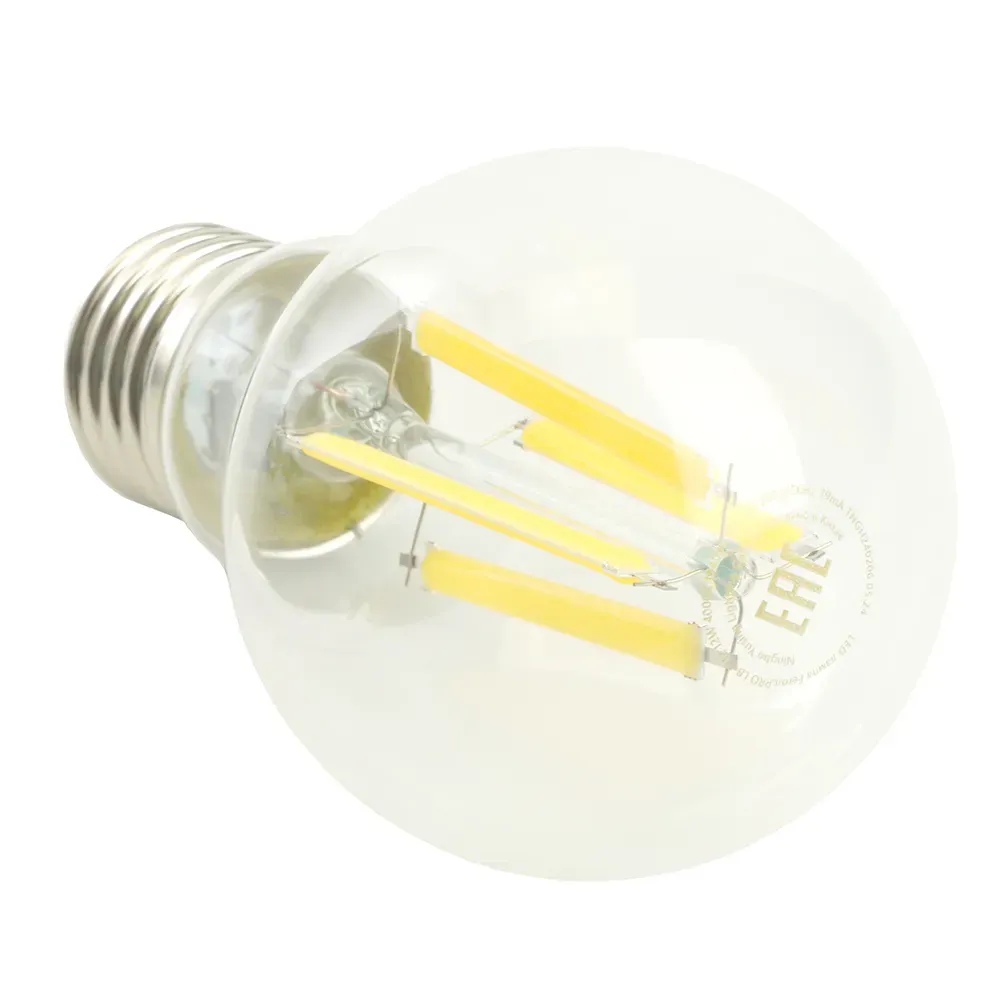 Лампа светодиодная LED 12вт Е27 теплый FILAMENT Feron.PRO