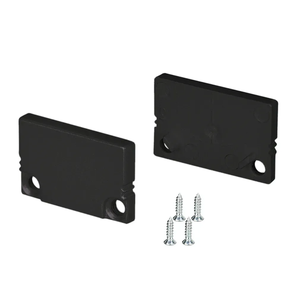 Заглушка SL-SLIM20-H13 BLACK глухая (пластик) Arlight 037512