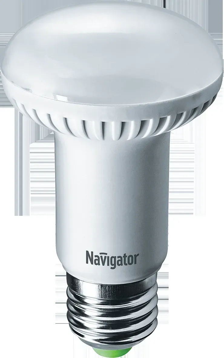 Лампа светодиодная led зеркальная 8вт e27 r63 белая NAVIGATOR GROUP 18585
