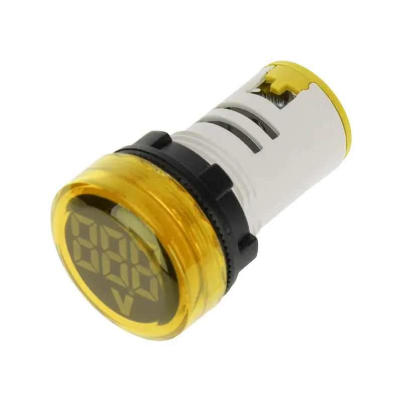 Индикатор значения напряжения желтый VD22 70-500 В REXANT 36-5002
