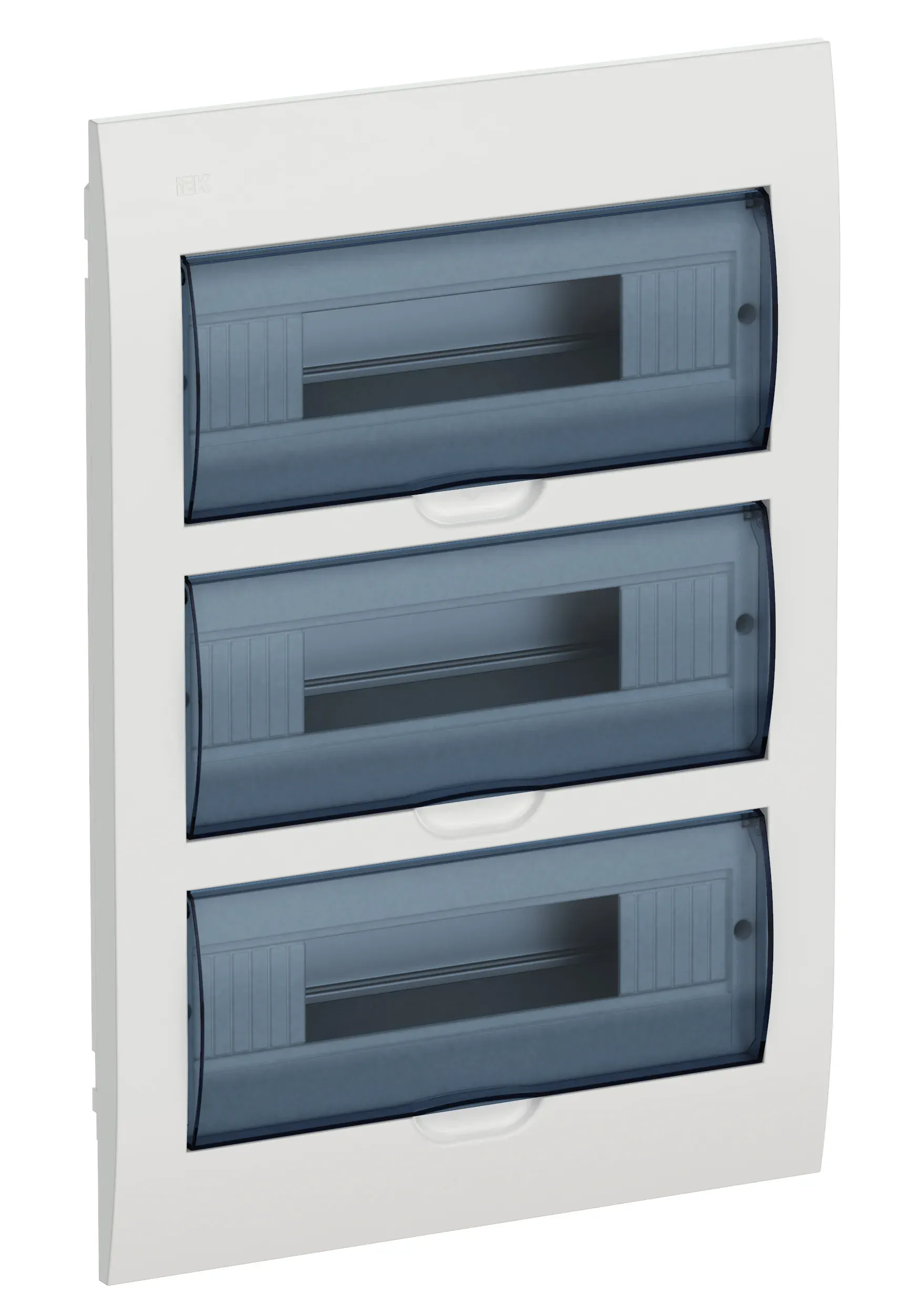 Щит распределительный встраиваемый щрв-п-36 ip41 пластиковый прозрачная дверь IEK MKP12-V-36-40-05