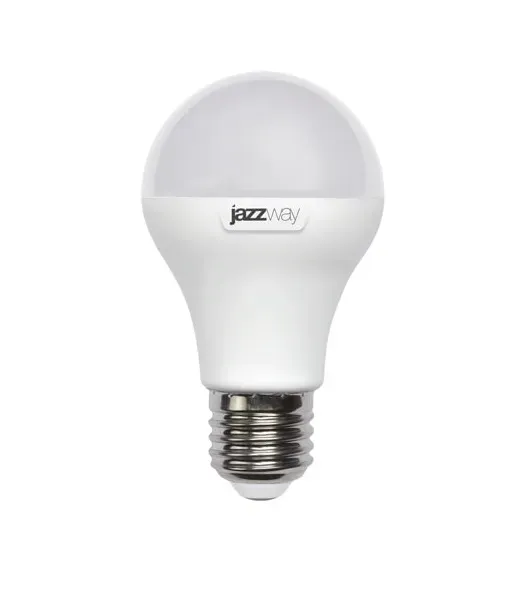 Лампа светодиодная led 12вт e27 230v/50hz теплый матовая груша JAZZWAY 1033703