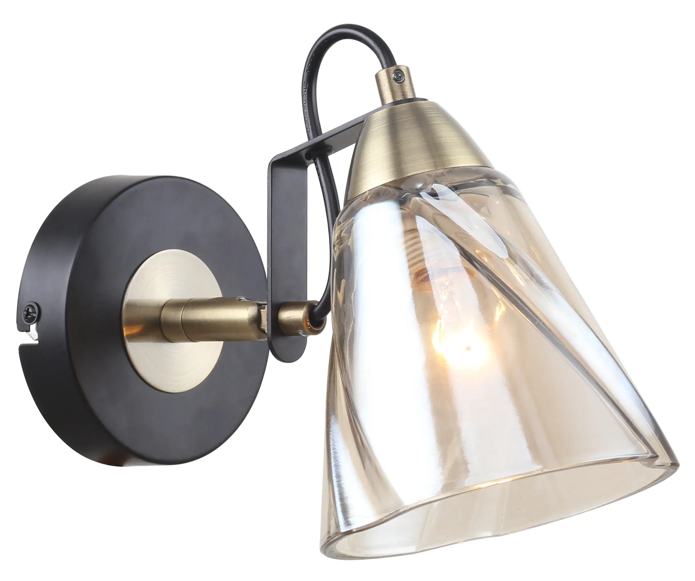 Бра светильник Cathy 5106-401 настенный 1 х Е14 40 Вт лофт - кантри Rivoli Б0055519