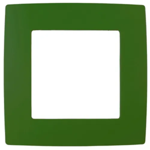Рамка на 1 пост, Эра12, зелёный, 12-5001-27 Б0019392