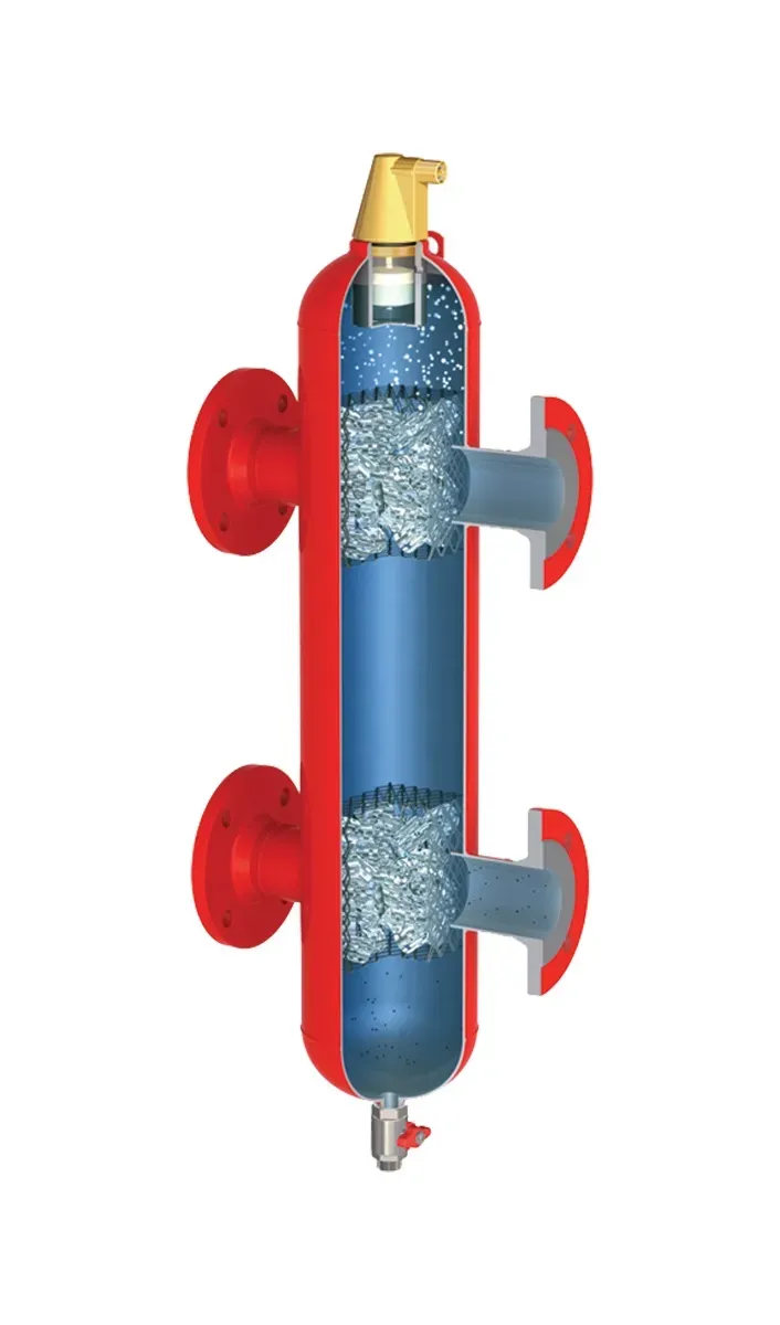 Стрелка гидравлическая DN125 PN10 фланцевая из углеродистой стали ADL 432 927