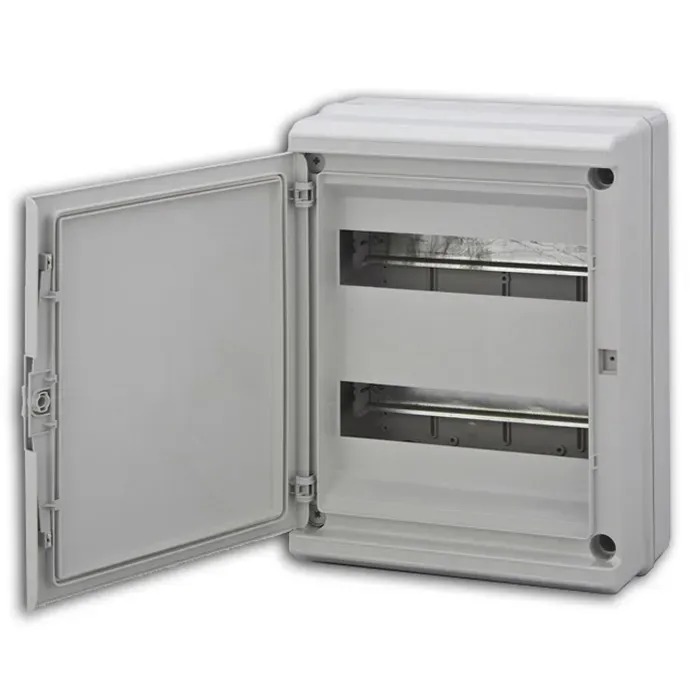 Тусо щиток открытой проводки на 24 модуля/электронный счетчик с дверью 370х275х135мм RUVINIL 69024