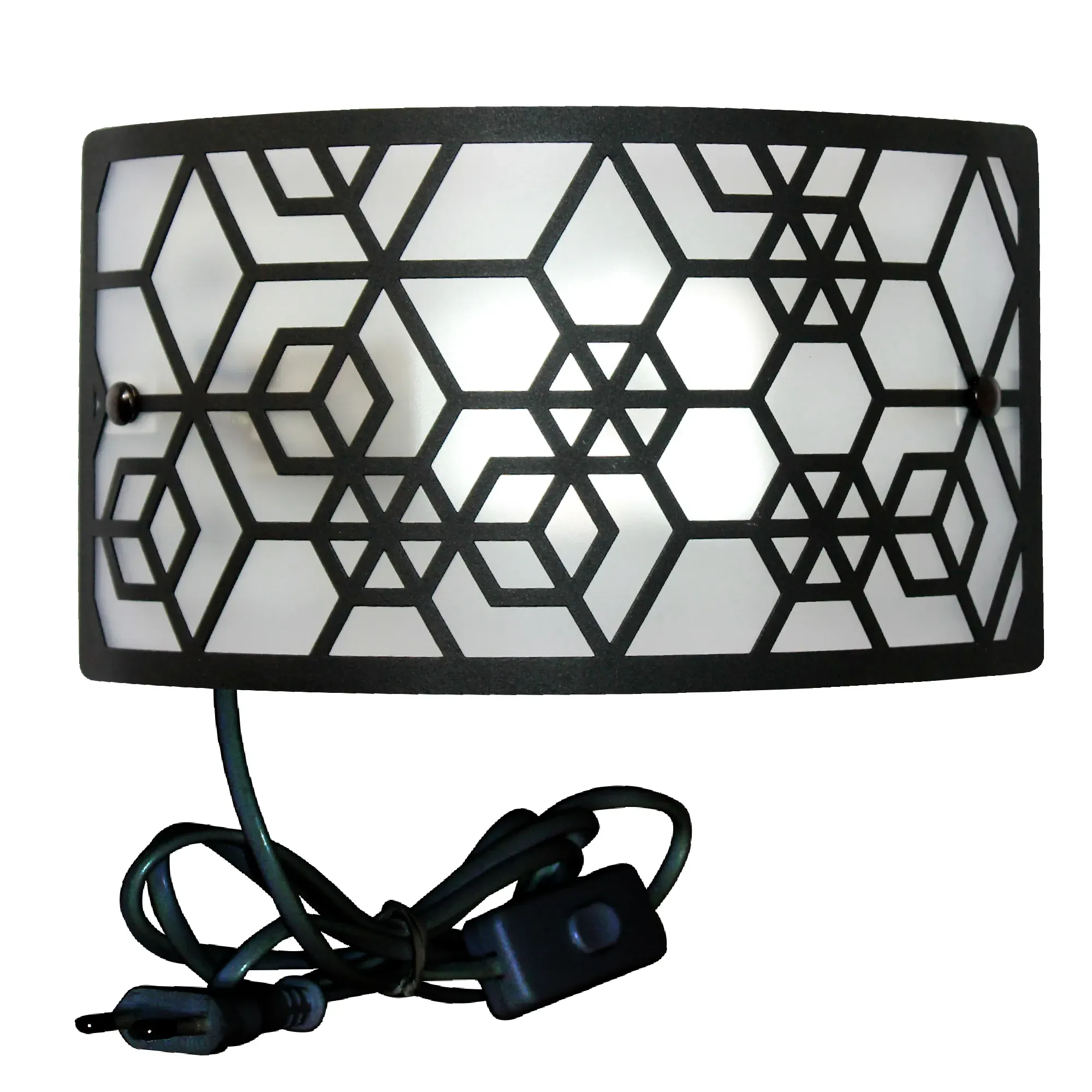 Светильник Нордика 250х140 НББ 06-40 М42 черн.муар /держ.винт /шнур черн.  настенный ЭЛЕТЕХ 1005405244