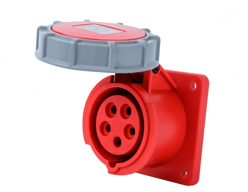 Розетка для скрытой проводки 3р+ре+n 32а 380в ip67 рщ-103 DEKRAFT 26275DEK