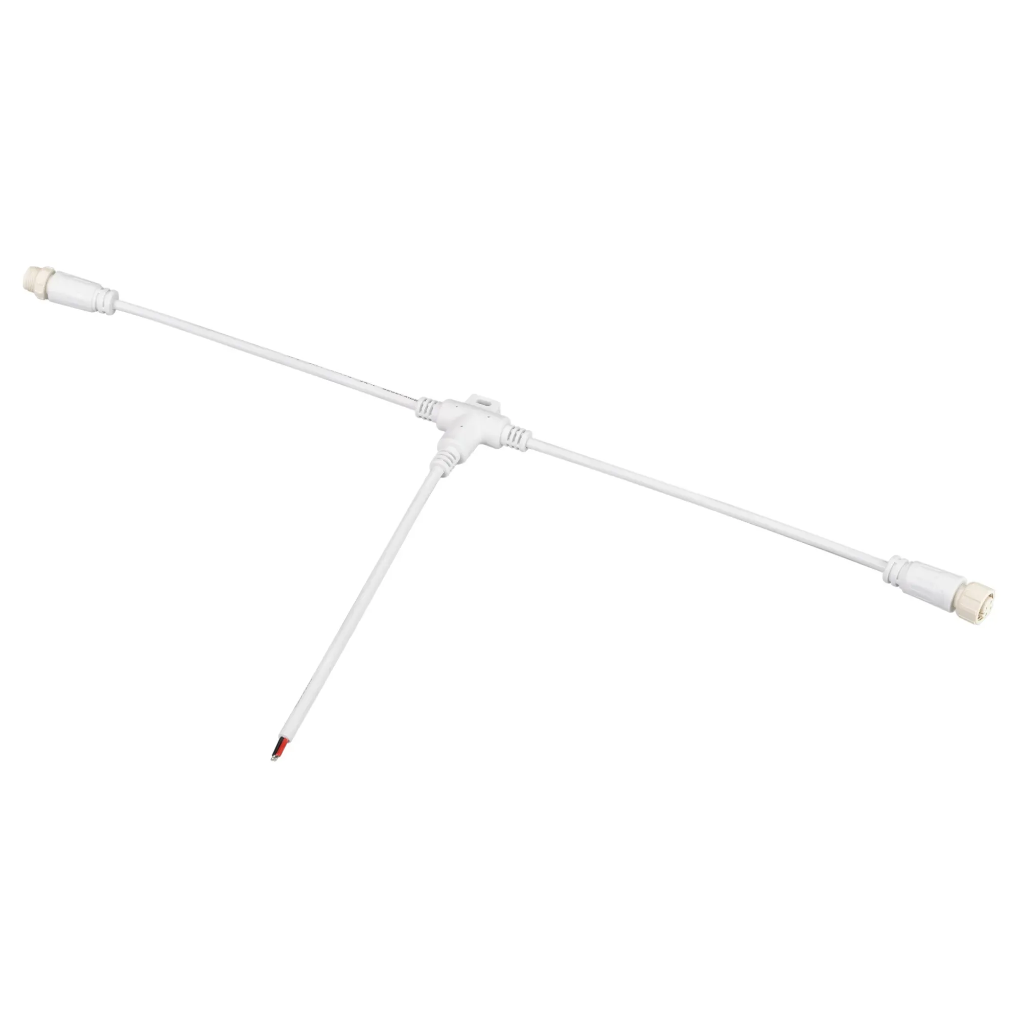 Коннектор питания ARL-MOONLIGHT-SPI/DMX-CON-POWER-T-MID-WIRE-WH (ARL, IP67 Пластик, 3 года) Arlight 031466