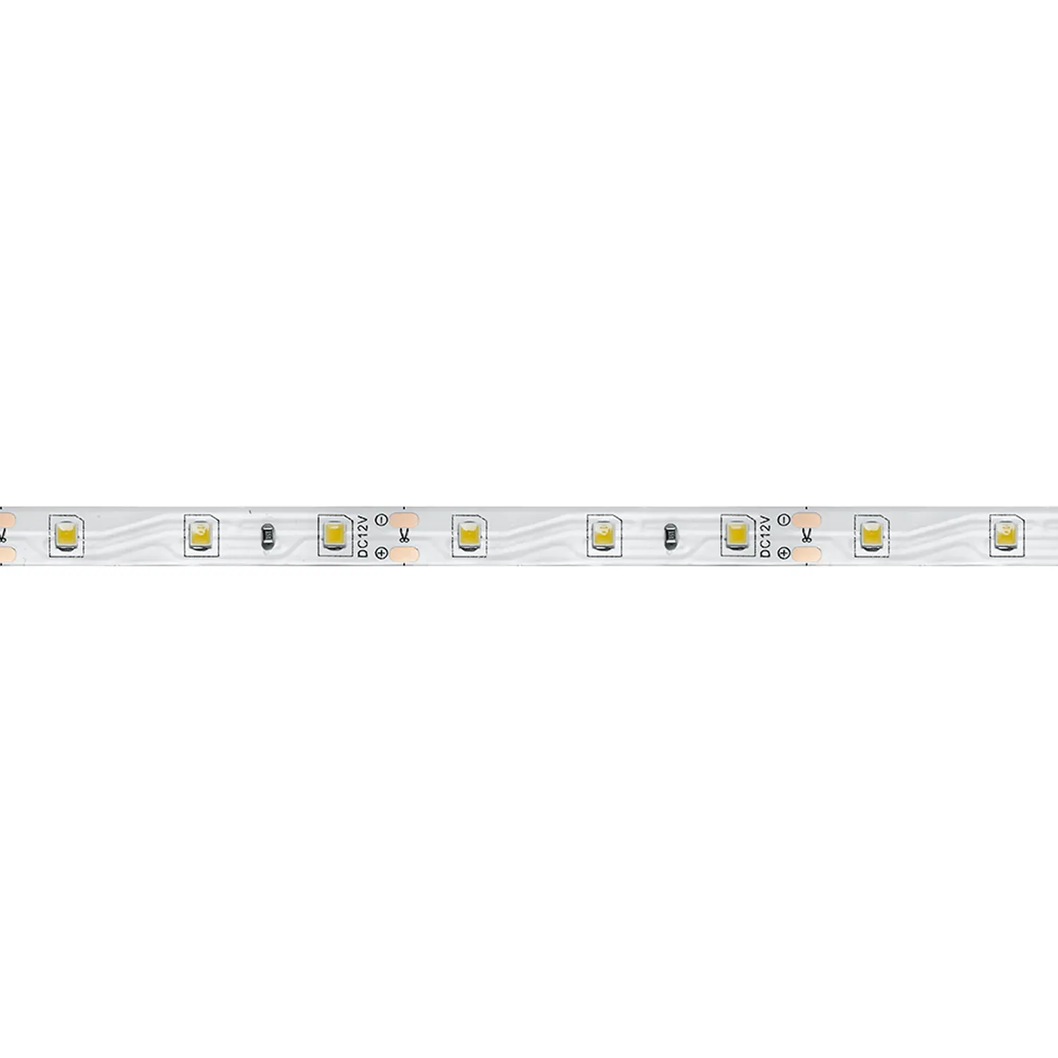 Лента светодиодная LEDх60/м 1м 4.8w/m 12в дневной
