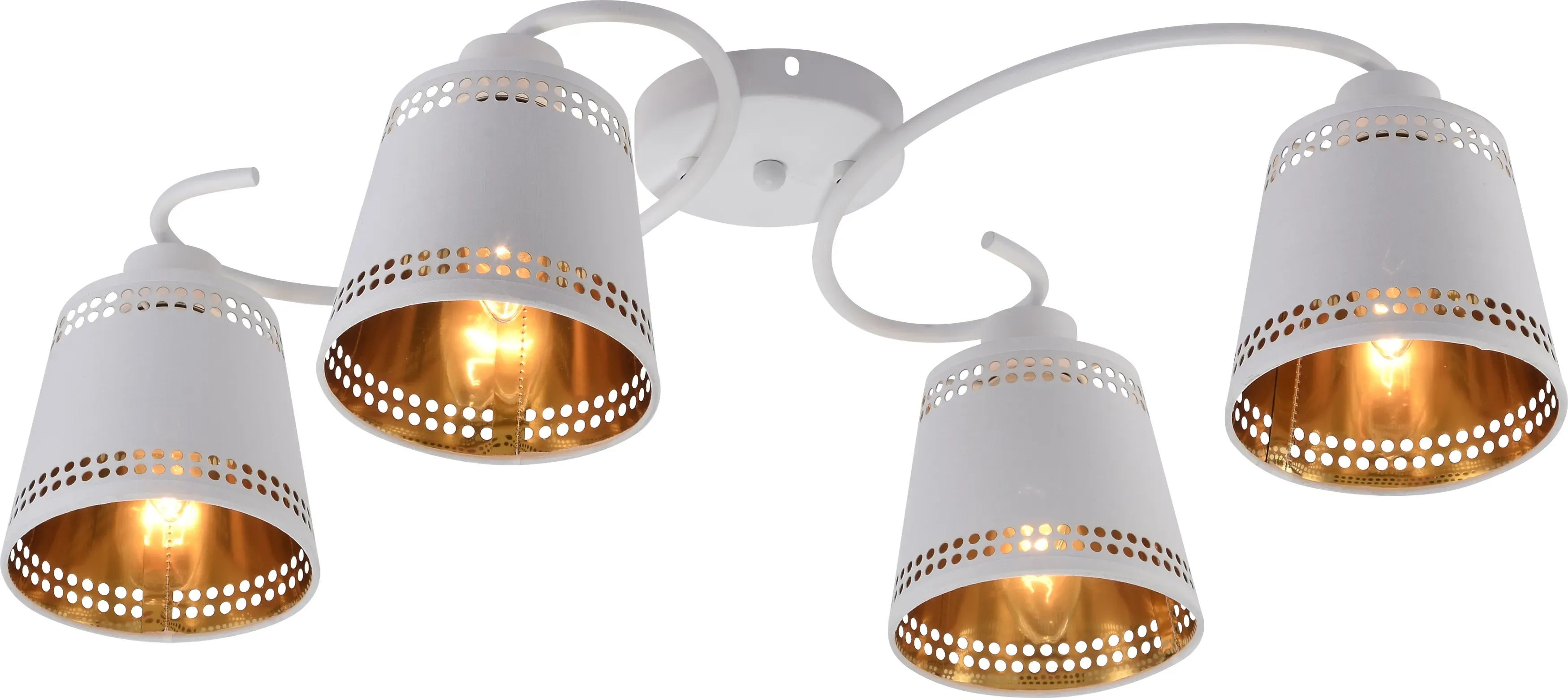 Люстра Yvonne 9166-304 4 х Е14 40 Вт модерн (Б0059979) Rivoli Б0059979