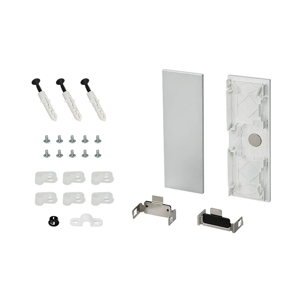 Заглушка S2-WALL-X2-H128 Silver (ARL, Пластик) Arlight 021232